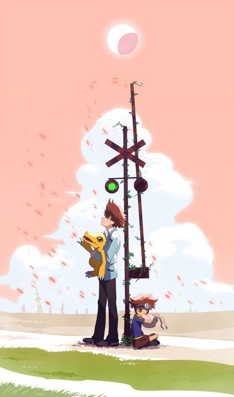 <3 Taichi Kamiya, Digimon Seasons, Digimon Fanart, Digimon World, Digimon Wallpaper, Digimon Art, Digimon Frontier, Digimon Tamers, Digimon Adventure Tri