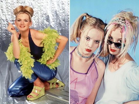 Were you a child of the '90s? We run down the top fashion trends of the decade and dare you to admit how many you owned... 90s Girl Fashion, 1999 Fashion, 90s Fashion Icons, Teen Fashion Trends, Western Outfits Men, Casual Attire For Women, 90s Trends, 90s Girl, Fashion Teenage Girls