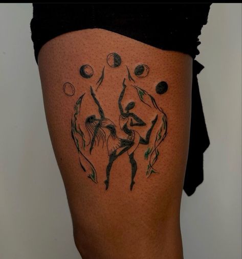 Black Spirituality Tattoo, Patchwork Tattoo Black Women, Black Empowerment Tattoos, African Inspired Tattoos Woman, Mother Nature Tattoos Black Women, Black Woman Tattoos, West African Tattoos For Women, Earthy Tattoos Black Women, Afro Futurism Tattoo