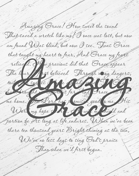 Amazing Grace Tattoo, Amazing Grace Quotes, Blessed Assurance Hymn, Amazing Grace Song, Amazing Grace Lyrics, Amazing Grace Sheet Music, Amazing Grace Hymn, Amazing Grace Cross, Grace Tattoos