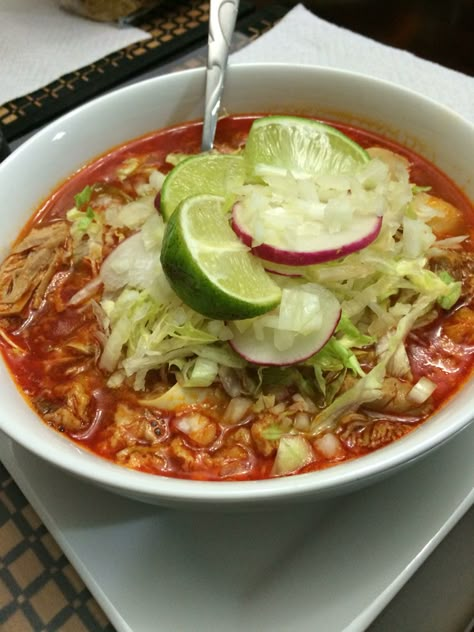 Pozole Aesthetic, Mexican Food Aesthics, Mexican Food Aethstetic, Aesthetic Mexican Food, Hispanic Food Authentic, Mexican Snack Foods, Stomachache, Cooking Recipes For Dinner, I Want Food