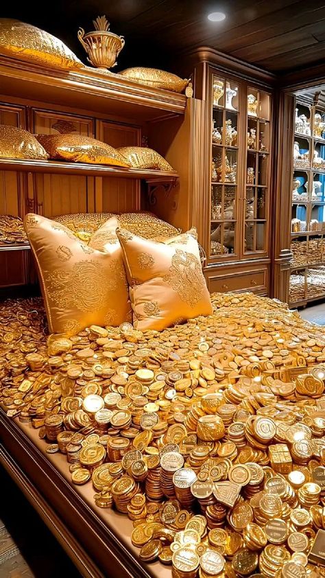 Gold Coin Wallpaper, Gold Deposit, Lucky Wallpaper, Money Images, Gold Bars, Gold Money, Money Pictures, Gold Bullion, Gold Mining