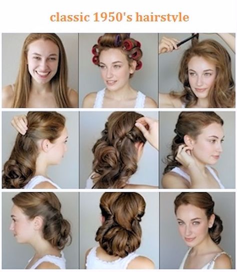 Classic 1950s Hairstyle diy easy diy diy beauty diy hair diy fashion beauty diy diy style hair tutorial diy hair style vintage hair 1940s Brush Out, 1950’s Hairstyles, 1950s Hairstyle, 1950s Hair, Vintage Hairstyles For Long Hair, Vintage Hairstyles Tutorial, 1950s Hairstyles, 50s Hairstyles, 1940s Hairstyles