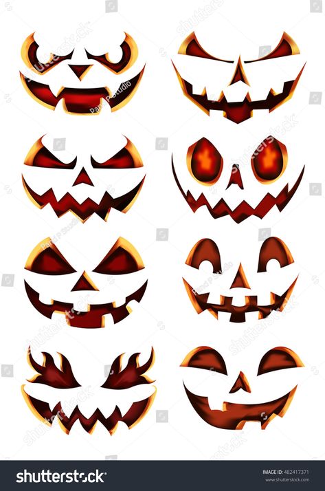 Elm Street Aesthetic, Nightmare On Elm Street Aesthetic, Pumpkin Carving Faces, Freddy Krueger Drawing, Horror Movie Wallpaper, Scary Halloween Drawings, Scary Illustration, Pumpkin Face Templates, Draw A Pumpkin