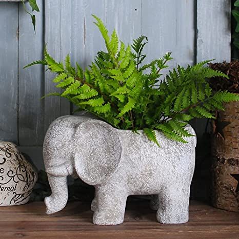 Pot Diy, Elephant Shape, Planter Diy, Plant Pot Diy, Plant Shop, Ceramic Animals, Diy Planters, Ceramic Planters, Plant Pot