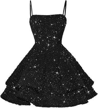 Black Corset Homecoming Dress, Sweet 16 Short Dresses, Black Sparkly Dresses, Birthday Dresses For Teens, Sparkly Short Dresses, Prom Dresses Short Black, Sparkly Birthday Dress, Stunning Dresses Short, Sparkly Hoco Dress