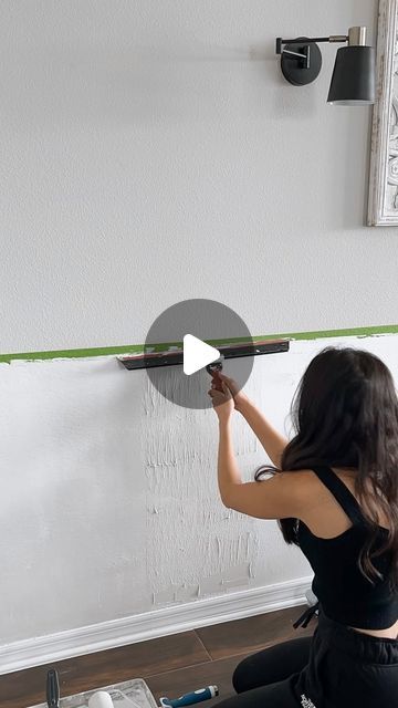 72K likes, 563 comments - livingwithley on January 23, 2023: "The sanding hack at the end is a ✨game changer✨ Here’s a tutorial on how to say goodbye to..." Fixing Textured Walls, Easy Way To Paint Walls, Diy Wall Moulding Ideas, Sand Textured Walls, Home Upgrade Ideas, Wall Painting Hacks, Types Of Textured Walls, Uneven Walls Solutions, Diy Wall Designs Paint Ideas