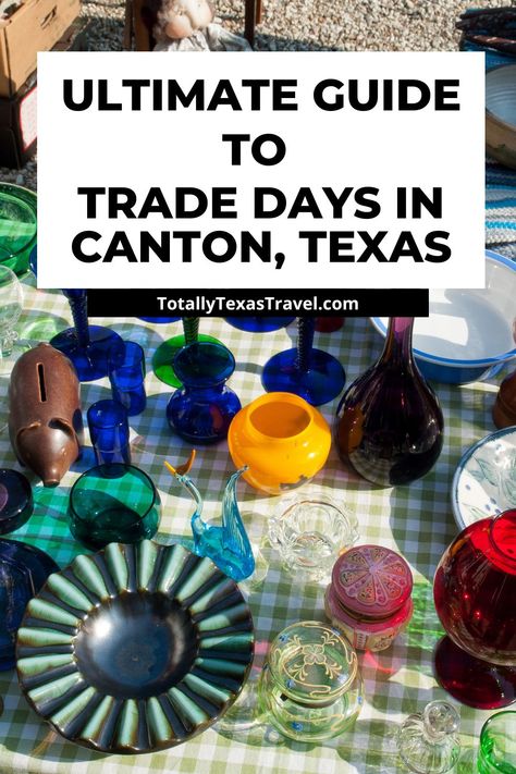 If you're planning a trip to Canton, Texas, you have to check out Canton Trade Days, one of the largest flea markets in Texas. This post has you covered so you know exactly what to expect along with some tips and tricks to ensure you have a great visit! Texas travel | Texas small towns | Texas flea market | trade days | First Monday trade days | Texas travel tips | United States travel | things to do in Texas | shopping in Texas Canton Tx Trade Days, Canton Trade Days, Dream Destinations Bucket Lists, Canton Texas, Things To Do In Texas, Carribean Travel, Beautiful Places In Usa, Canton Tx, California With Kids