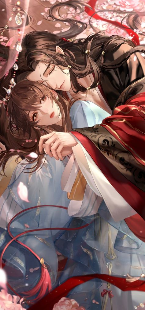 Danmei Wallpaper, Chinese Illustration, Anime Toon, Manga Love, Otome Games, Cool Anime Pictures, Anime Couple, Love Pictures, Fantasy Character Design