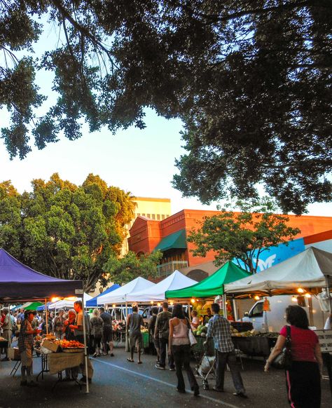 Open Air Market, Brick Sidewalk, Redlands California, Grad Trip, California Flag, Orion Pax, Future Girlfriend, Riverside California, Market Day