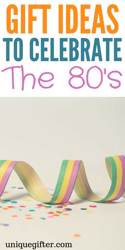 Gift Ideas to Celebrate the 80s | Birthday Gifts for someone born in the 80s | 80s child gift ideas | Fun birthday present ideas for friends | What to buy a millennial for a birthday present | Gag gifts for my girlfriend | Joke gifts for my boyfriend | The Eighties | VHS memorabilia 80s Vintage Gifts, 80s Gifts Ideas, 80s Gift Ideas, 80s Gift Basket Ideas, 80s Theme Christmas Party, 90s Themed Gifts, 80s Gift Bag Ideas, Present Ideas For Friends, 1980’s Theme Gifts