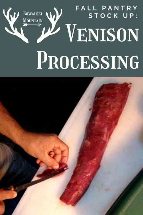 Venison Processing, Meat Cuts Chart, Pantry Stock, Deer Processing, Elk Recipes, Meat Butcher, Deer Recipes, Beef Jerky Recipes, Deer Meat Recipes