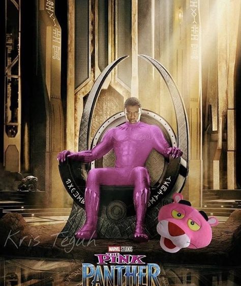 hey i'd see this too The Pink Panther, Funny Marvel Memes, Wakanda Forever, Marvel Avengers Funny, Avengers Memes, Pink Panther, Ms Marvel, Marvel Jokes, 웃긴 사진