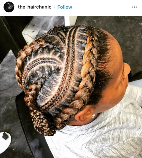 Adults Hairstyles, Cornrow Braids Hairstyles, Braids Hairstyles Ideas, Stylish Braids, Burgundy Box Braids, Extension Styles, 2 Balloon, Flat Twists, Feed In Braids