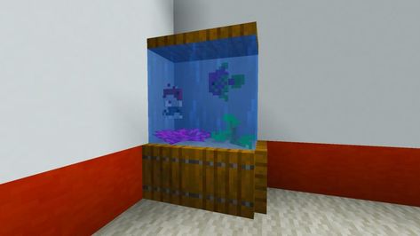 Fish Tank Minecraft, Minecraft Fish Tank, Minecraft Aquarium Ideas, Minecraft Decoration Ideas, Minecraft Decoration, Amazing Aquariums, Fish Tank Design, Fish Tank Ideas, Minecraft Bedroom