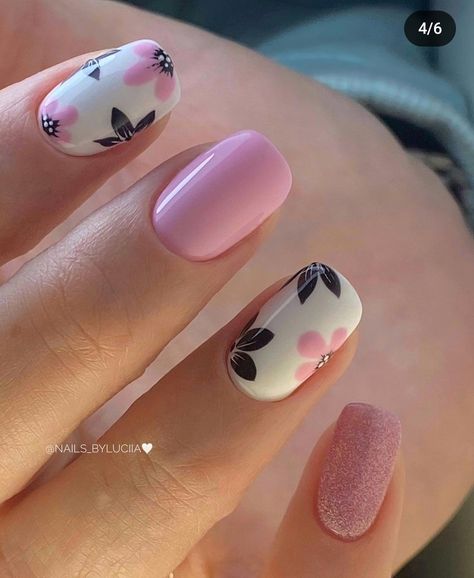 Aesthetic Nails Acrylic Summer, Aesthetic Nails Acrylic, Short Nails Cute, Nails Acrylic Summer, Nail Ideas For Summer, Nail Inspo Summer, Summer Gel Nails, Pretty Nail Art Designs, Nail Art Designs Videos