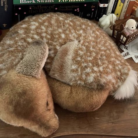 deer fawn doe doll coquette waif assthetic nymphette lolita Deer Plushie Aesthetic, Fawn Stuffed Animal, Sullen Girl, Fawn Plush, Deer Stuffed Animal, Deer Plush, Apple Core, Deer Girl, Deer Doll