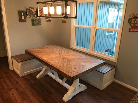 BanquetteCorner benchkitchen seatingL shaped | Etsy Banquet Bench, Corner Bench Kitchen Table, Bench Kitchen Seating, Bench Nook, Bench Kitchen Table, Banquette Corner, Kitchen Nook Bench, Bedroom Furniture Redo, Coin Banquette