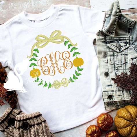 Exquisite! Captivating! Elevate your style with Girls Pumpkin Monogram shirt, Girls Fall Monogram shirt, Girls Personalized Monogram embroidered tee, Personalized Autumn Kids shirt, available for a limited time at the incredible price of $28.00 #CustomEmbroidery #MonogramFrame #FancyFlamingo #personalized #PumpkinPatch #CustomShirt #EmbroideredShirt #monogram #GiftsForHer #pumpkin Fall Monograms, Monogram Kids, Kids Falling, Pumpkin Monogram, Monogram Shirt, Digital Mockup, Girls Fall, Monogram Shirts, Thread Colors