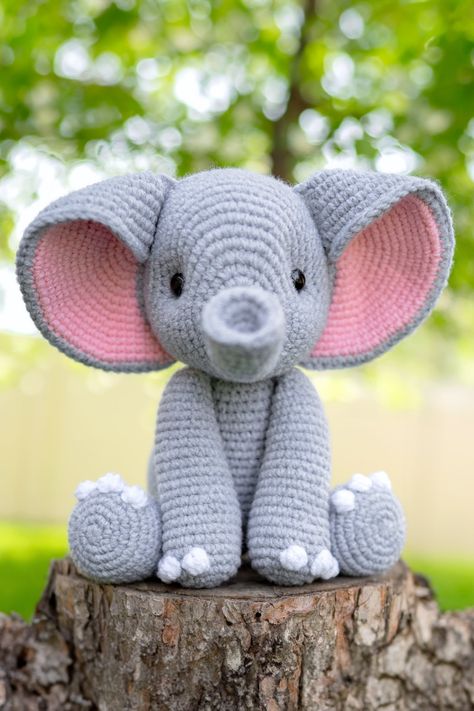 Crochet Elephant Pattern Free, Crochet Spider Web, Elephant Crochet Pattern, Amigurumi Elephant Pattern, Crochet Spider, Crochet Elephant Pattern, Crochet Toys Free Patterns, Crochet Toys Free, Crochet Cat Pattern