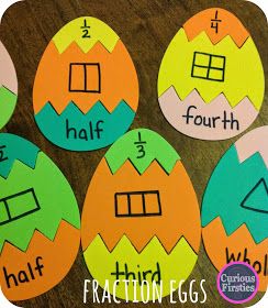 fraction review game Fractions Craft, Easter Math, Classroom Goals, Holiday Math, Fraction Activities, Classroom Board, Work Stations, Math Work, Math Fractions