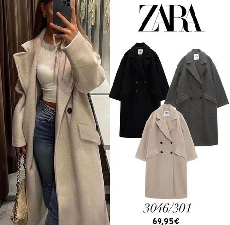 Long Beige Coat Outfit, Zara Coats Women, Zara Oversized Coat, Oversized Coat Outfit, Beige Coat Outfit, Beige Trench Coat Outfit, Mantel Outfit, Long Coat Outfit, Oversize Coat