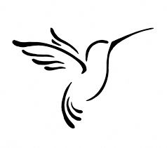 Simple Hummingbird Tattoo, Simple Hummingbird, Small Hummingbird Tattoo, Hummingbird Drawing, Vogel Silhouette, Hummingbird Tattoo, Tattoo Outline, Birds Tattoo, Trendy Tattoos