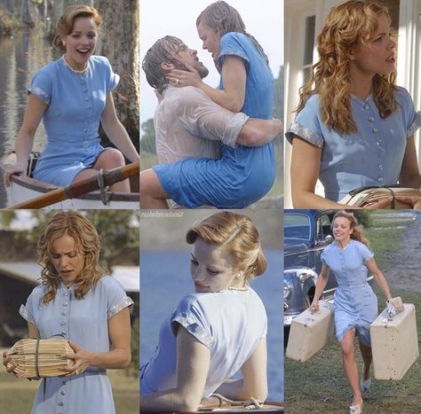 The Notebook Outfits Rachel Mcadams, The Notebook Fashion, Rachel Mcadams Hair, Allie Hamilton, Jeans Photoshoot, 1940s Aesthetic, Inspire Outfits, 30th Birthday Celebration, Job Outfits