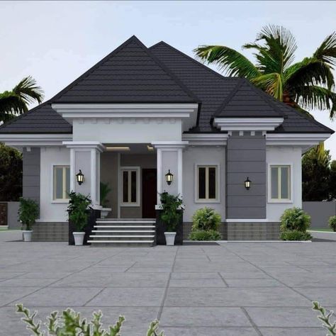 Modern Bungalow House Plans, House Structure Design, Modern Bungalow House Design, Bungalow Style House, Bungalow Style House Plans, Affordable House Plans, Bungalow Exterior, Best Modern House Design, Modern Bungalow House