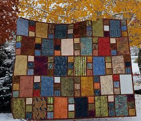 Craftsman Quilt Pattern, Craftsman Quilt, Masculine Quilts, Block Quilt Ideas, Stained Glass Quilts, Quilt Pattern Free, Quilt Instructions, History Of Quilting, Scrap Quilting