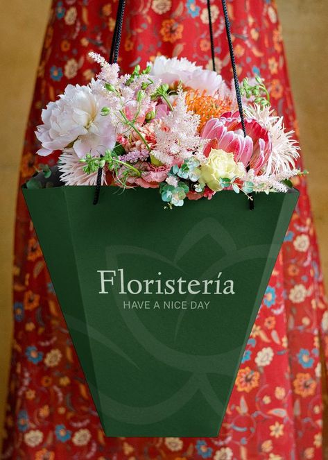 Editable shopping bag mockup, flower shop design | premium image by rawpixel.com / Chotika Pink Marriage, Shopping Bag Design, Flower Shop Design, Flower Branding, Card Decoration, Abstract Leaf, Branding Website, Shop Logo Design, Lets Talk