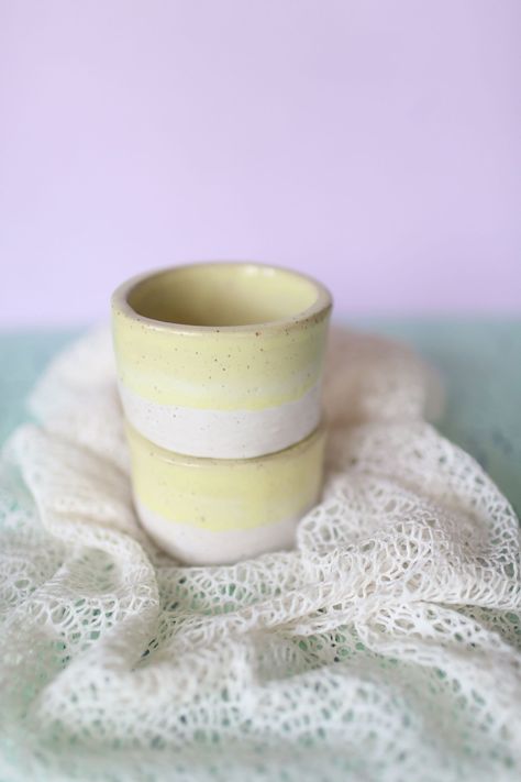 Excited to share the latest addition to my #etsy shop: Yellow and White Ceramic Ramekins- Large Baking Ramekins- Set of Two- Handmade Pottery https://etsy.me/3dahpWb #yellowramekins #bakingramekins #ceramicramekins #bakingdishes #kitchenramekins #kitchendishes Ceramic Ramekins, Ramekins Set, Ceramic Soap Dish, Lava Cakes, Kitchen Dishes, Kitchen Style, Handmade Pottery, Simply Beautiful, Mugs Set