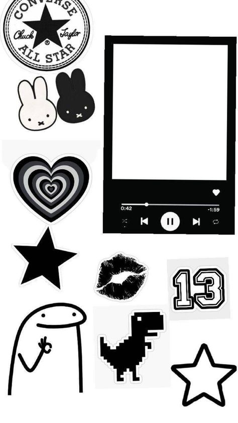 Black And White Stickers, Diy Journal Books, Iphone Case Stickers, Dont Touch My Phone Wallpapers, Book Art Diy, Vintage Poster Art, Cute Coloring Pages, Jolie Photo, Simple Doodles