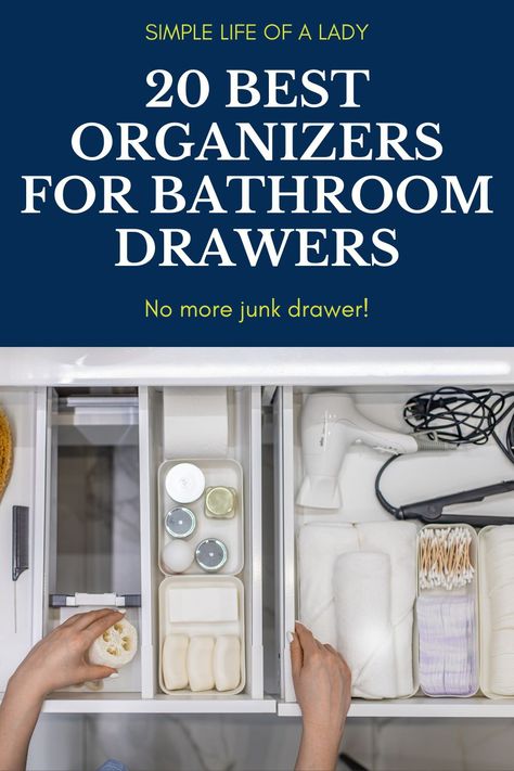 Bathroom Drawer Organizing, Bathroom Drawer Organizers, Bathroom Deep Drawer Organization, Bathroom Vanity Drawer Organization, Master Bath Organization, Drawer Organization Bathroom, Organize Bathroom Drawers, Organizing Bathroom Drawers, How To Organize Bathroom Drawers