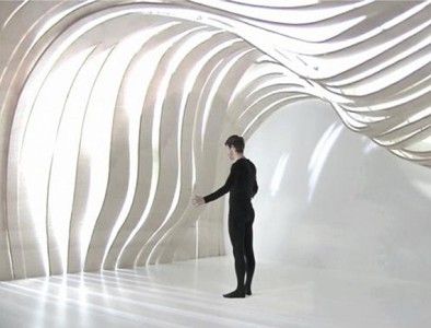 ModDesignGuru - Thinking-Outside-the-Box Design: Informing Experience Design Architecture Origami, Kinetic Architecture, Folding Architecture, Interior Design Blogs, Origami Architecture, Experience Design, Architecture Model, Ceiling Design, Exhibition Design