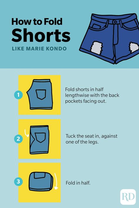 Fold Clothes To Save Space, How To Fold Shorts, Marie Kondo Folding, Folding Baby Clothes, Konmari Folding, Fold Clothes, Folding Laundry, Clothes Organization Diy, Konmari Method