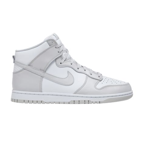 Mens Grey Shoes, School Series, Nike High, Nike Models, Nike Dunk High, Dunk High, High Shoes, Sneaker Games, Grey Sneakers