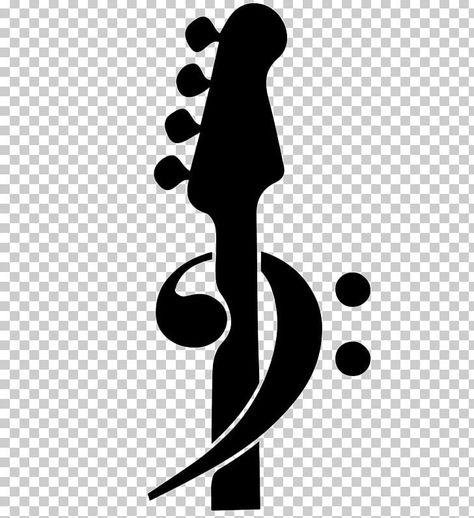 Bass Guitar Tattoo Ideas, Guitar Hanging Ideas, Bass Guitar Art, Guitar Clipart, Bass Logo, Guitar Illustration, Guitar Guy, Guitar Logo, Guitar Inlay