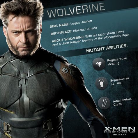 Xmen Characters, X-men Wallpaper, X Men Funny, Wolverine Movie, The Wolverine, X Men Evolution, Wolverine Hugh Jackman, Marvel Xmen, Days Of Future Past