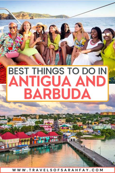 From secluded beaches to historical wonders, here's everything you need to know about exploring Antigua and Barbuda, the Caribbean's safest island. Sandals Antigua, Things To Do In Antigua, Pink Sand Beach, Solo Travel Tips, Travel Solo, Secluded Beach, Budget Tips, Caribbean Travel, Adventure Activities