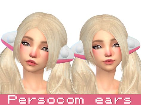 Sims 4 Vocaloid, Sims 4 Cc Elf Ears, Cc Hats, Sims Clothes, Free Sims 4, Sims 4 Body Mods, Accessories Ear, Sims 4 Dresses, Fox Ears