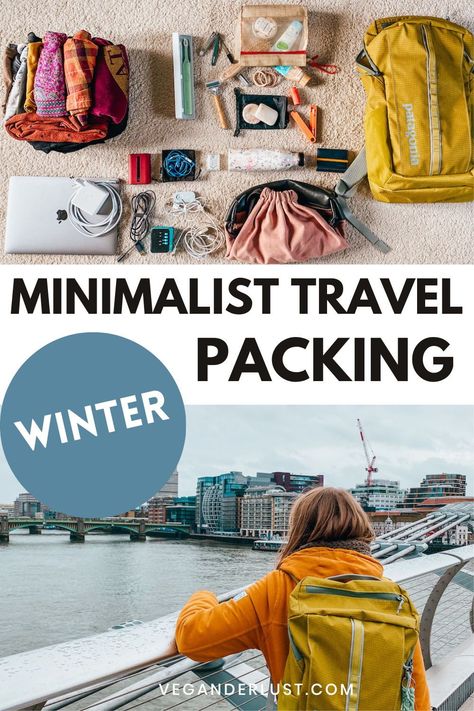 Discover the art of minimalist packing for winter travel. This minimalist packing list breaks down the essentials, ensuring you stay warm without the bulk. From layering tips to versatile items that work overtime, we've got your cold-weather travel covered. Packing For Cold Weather, Minimalist Travel Packing, Winter Travel Wardrobe, Minimalist Travel Wardrobe, Cold Weather Packing, Cold Weather Travel, Fall Packing, Winter In Japan, Packing Wardrobe