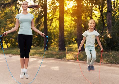 5 Reasons to Begin a Jump Rope Workout Outdoor Games To Play, Jump Rope Benefits, Rope Exercises, Rope Training, Games To Play With Kids, Jump Rope Workout, Plyometric Workout, Jumping Rope, Hamstring Stretch