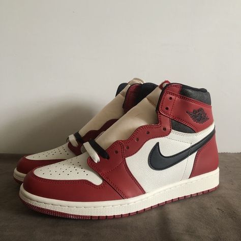 Air Jordan 1 Chicago, All Nike Shoes, Lost And Found, Lost & Found, Sneakers Men Fashion, Air Jordan 1, Nike Air Force Sneaker, Jordan 1, Air Jordan