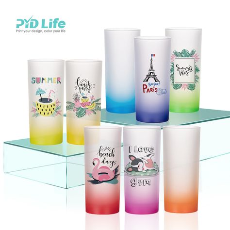 Sublimation Glass Tumbler, Frosted Tumbler, Souvenir Store, Smoothie Bar, Tv Shopping, Beer Cup, Wine And Liquor, Beer Mugs, Crafting Ideas