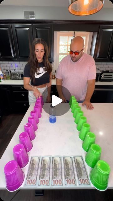 Bottle Flip Challenge, Bottle Flip, Fun Christmas Party Games, Fun Christmas Games, Solo Cup, Group Ideas, Baby Pics, Who Will Win, Christmas Party Games