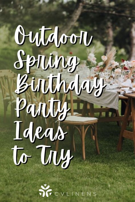 Spring into birthday mode with these fantastic outdoor party ideas! Whether you're looking for a laid-back gathering or an all-out celebration, these ideas are perfect for any style or budget. birthday decor event decor event decorating ideas party aesthetic party decorations party ideas party decor Spring Birthday Party Ideas, Event Decorating Ideas, Decorating Ideas Party, Outdoor Birthday Decorations, Outdoor Party Ideas, Spring Outdoor Decor, Budget Birthday, Spring Birthday Party, Backyard Birthday Parties