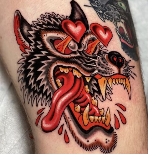 Traditional Tattoo Inspiration, Traditional Tattoo Ideas, Traditional Style Tattoo, Creepy Tattoos, Tatuaje A Color, Traditional Tattoo Design, Traditional Tattoo Art, Tattoo Portfolio, Minimalist Tattoos