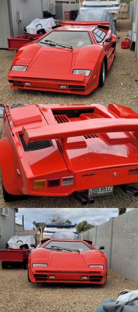 1987 Lamborghini Countach 5000s (replica) Lamborghini Replica, Replica Cars, Lamborghini Countach, Kit Cars, Lamborghini, Cars For Sale, Fuel, Cars, For Sale