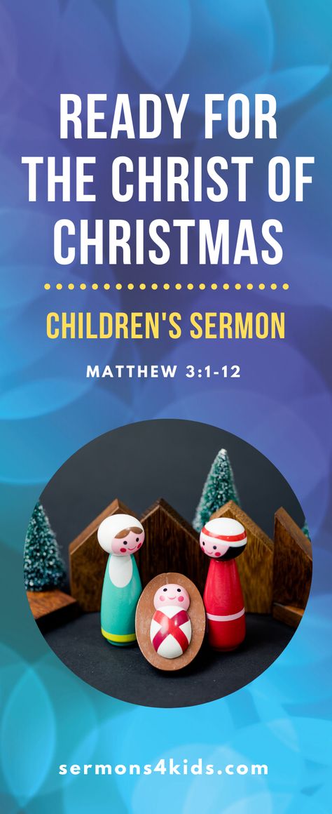 Christmas Object Lesson, Christmas Lessons For Kids, December Childrens Church Lessons, Children Sermon Ideas, Christmas Bible Lessons For Kids, Christmas Childrens Church Lessons, Christmas Lessons For Childrens Church, Christmas Object Lessons For Kids Church, Childrens Church Christmas Lesson